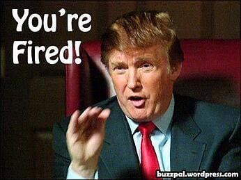 Donald Trump 'You're Fired!" meme for execs