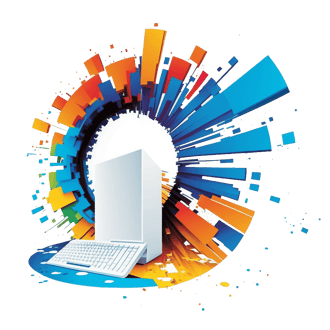 Digital Marketing Abstract Image Transparent (10)