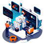 Digital Marketing Abstract Image Transparent (13)